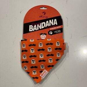 Whimsy by Doghaus Halloween Dog Bandanna - Bats and Ghosts